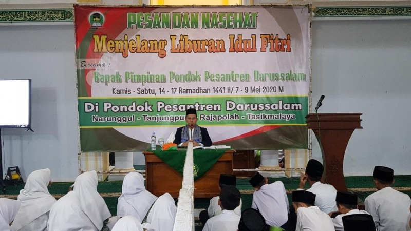 Pesan Dan Nasehat Menjelang Liburan Idul Fitri 1441 H Pondok Pesantren Darussalam Tasikmalaya 411