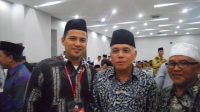 Pimpinan Pondok bersama Menteri Hatta Rajasa