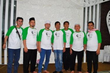 Pimpinan Pondok bersama Tim KOMDAK (Komedi Dakwah)