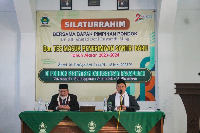 Silaturrahim dan Tes Masuk Penerimaan Santri Baru Gelombang 3