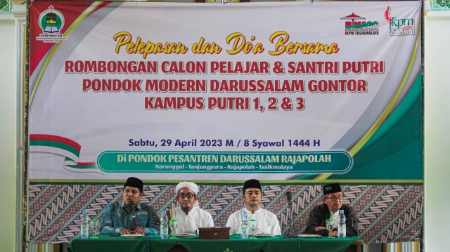 Pelepasan Calon Pelajar & Santri Putri Pondok Moderen Darussalam Gontor