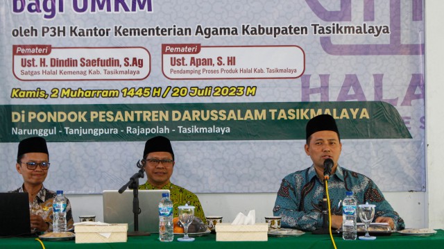 Sosialisasi Dan Fasilitasi Halal Bagi UMKM