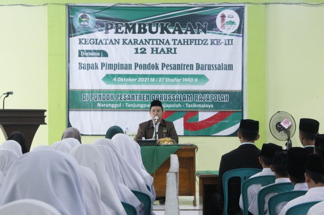 Pembukaan Karantina Tahfidz Angkatan Ke-3